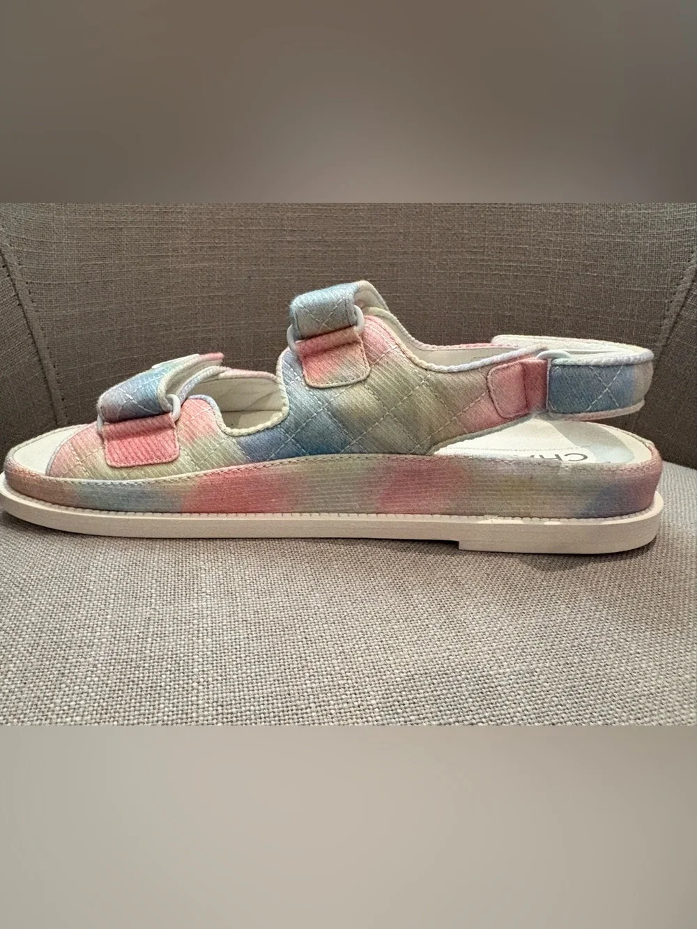 CHANEL Rainbow Dad Sandals